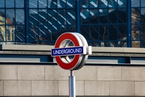 Logo métro londonien